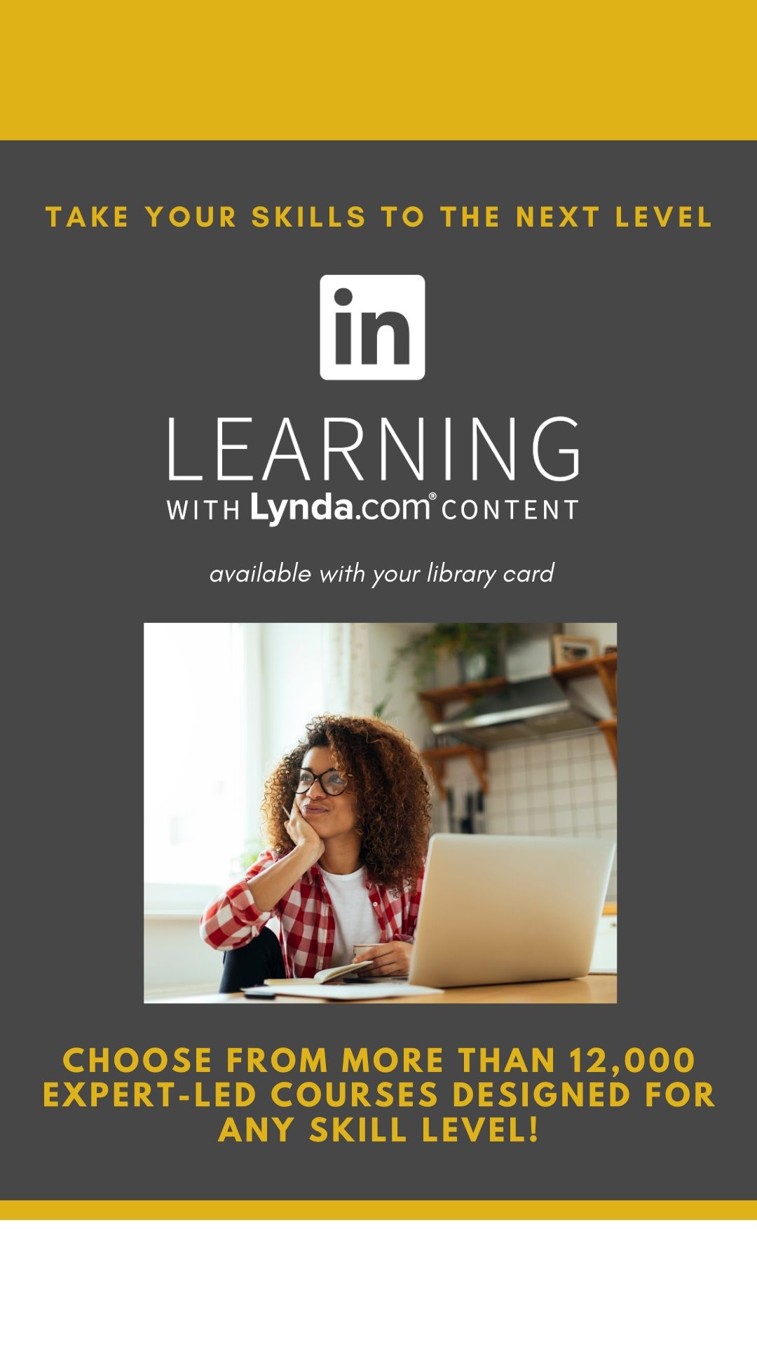 Image for promoting LinkedIn Learning on Instagram Stories