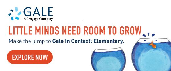 Gale In Context: Elementary Web Banner 600x250