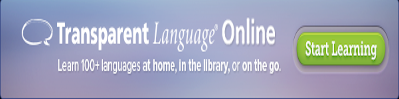 Transparent Language web banner